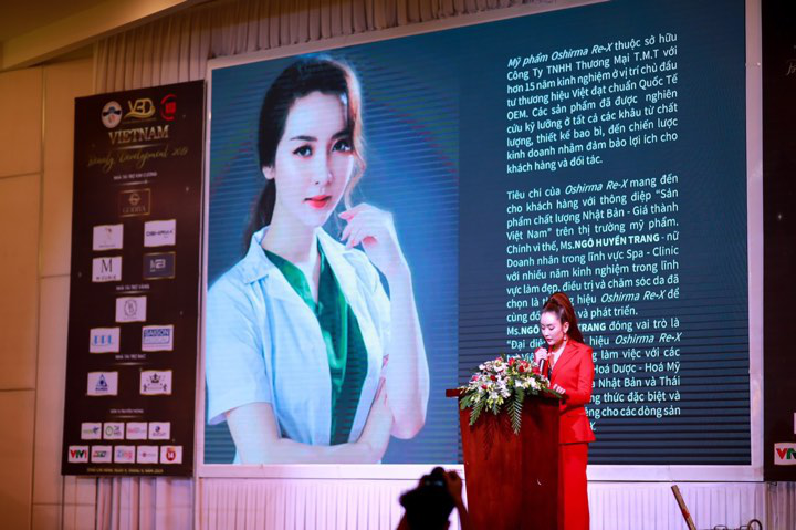 Mỹ phẩm Oshirma Re X – Nhà tài trợ Kim cương cho Hội thảo BEAUTY DEVELOPMENT